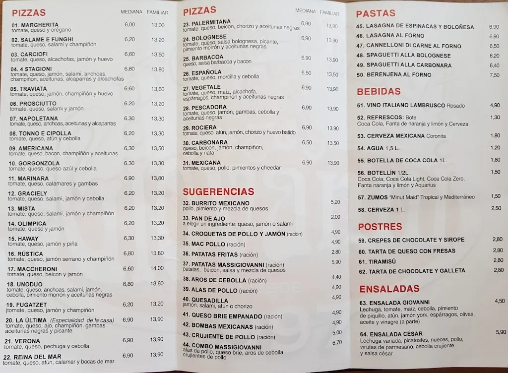 Menu_Pizzeria Giovanni_Caravaca_image_1