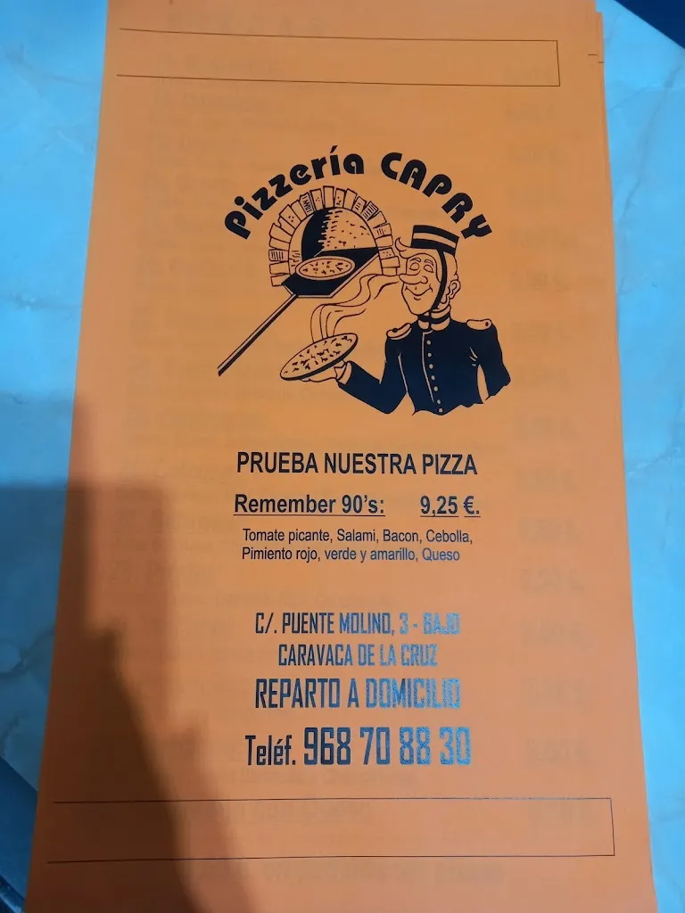 Menu_Pizzería Capry_Caravaca_image_3