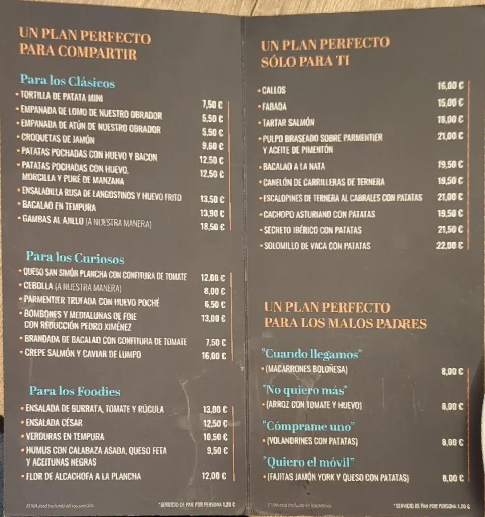 Menu_Un plan perfecto_El Plan_immagine_3