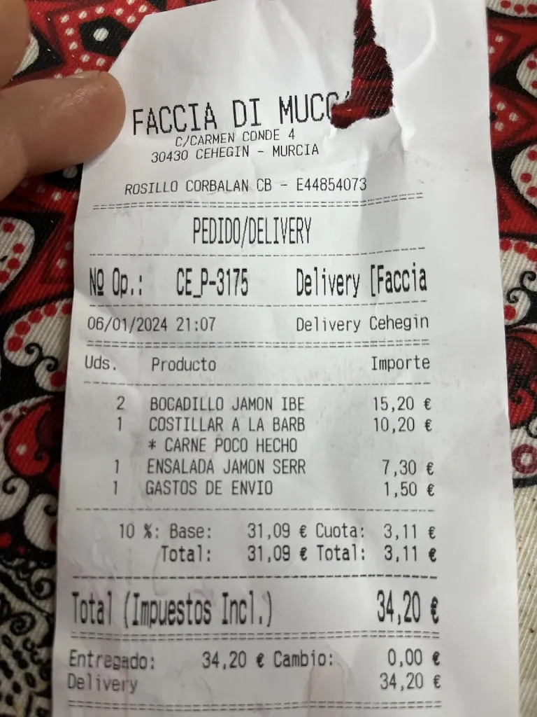 Carlos Peris de Moya_Faccia Di Mucca_Caravaca de la Cruz_review