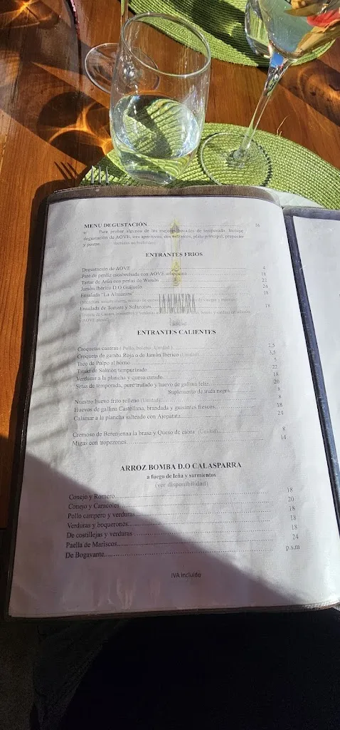 Menu_Restaurante La Almazara Cehegín_Cehegín_image_4