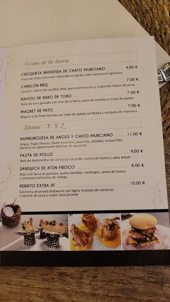 Menu_Restaurante La Muleta Celebraciones_Cehegín_image_2