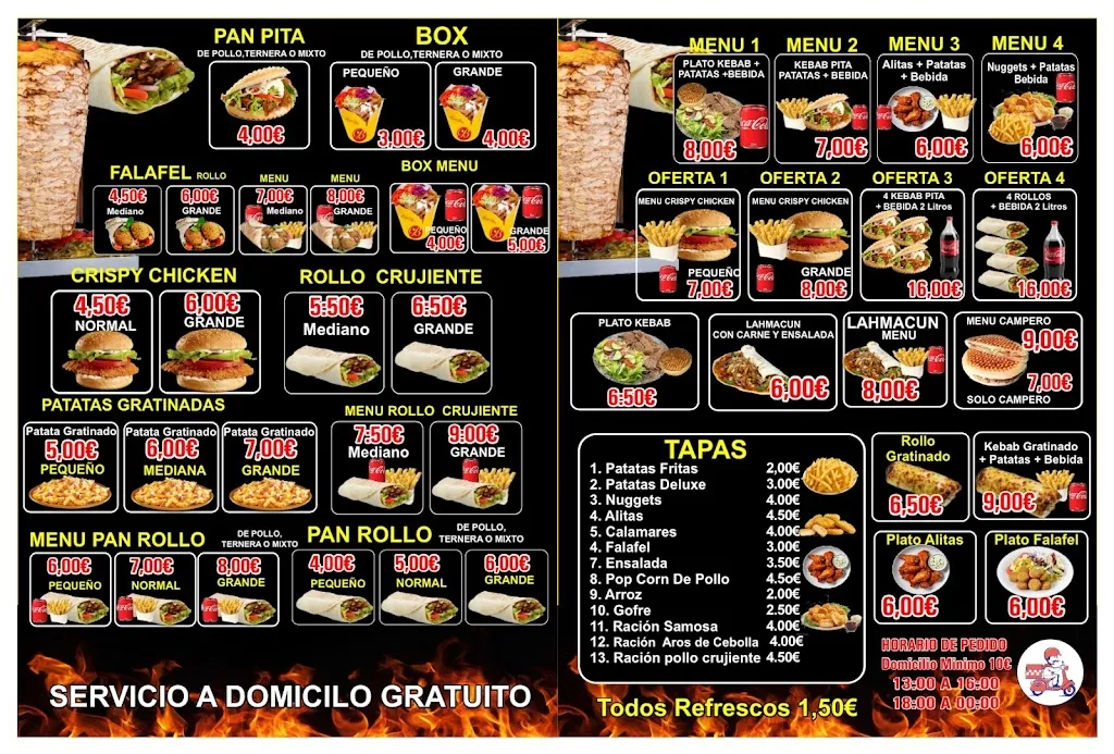 Menu_Cehegin Kebab_Cehegín_image_1