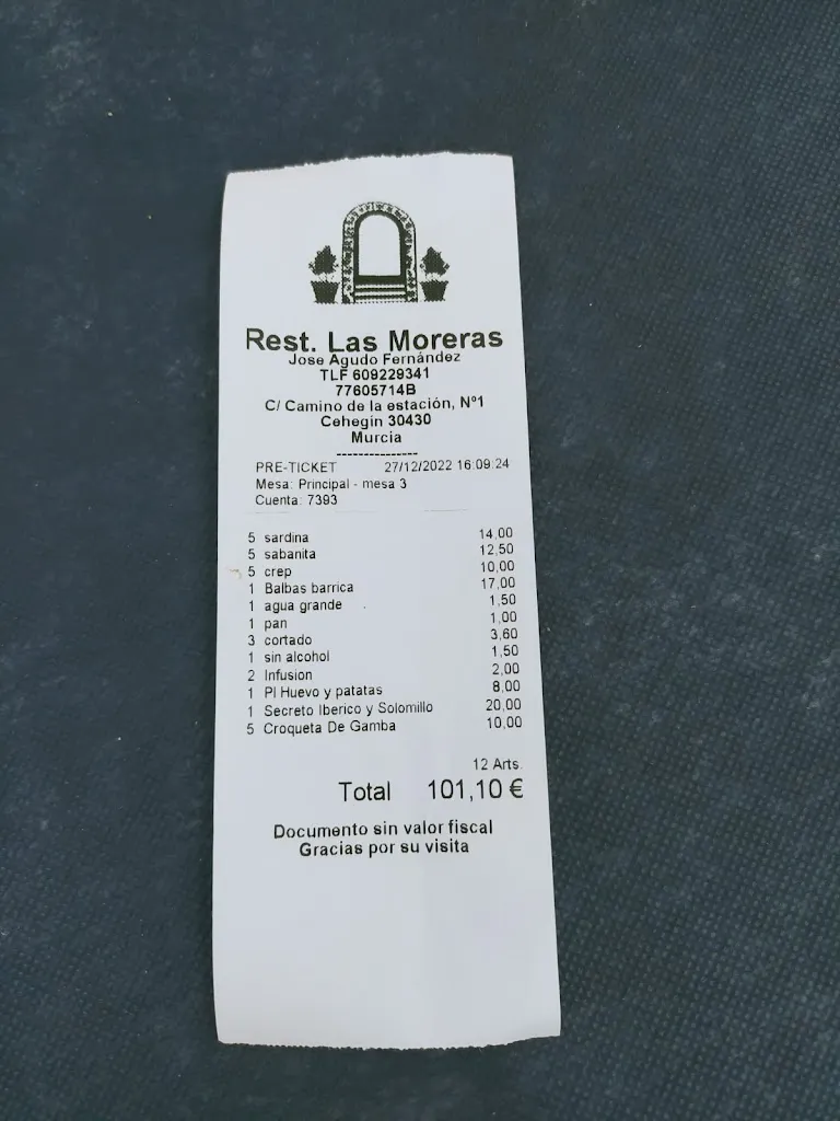 Ana Gimenez_Las Moreras_Cehegín_review