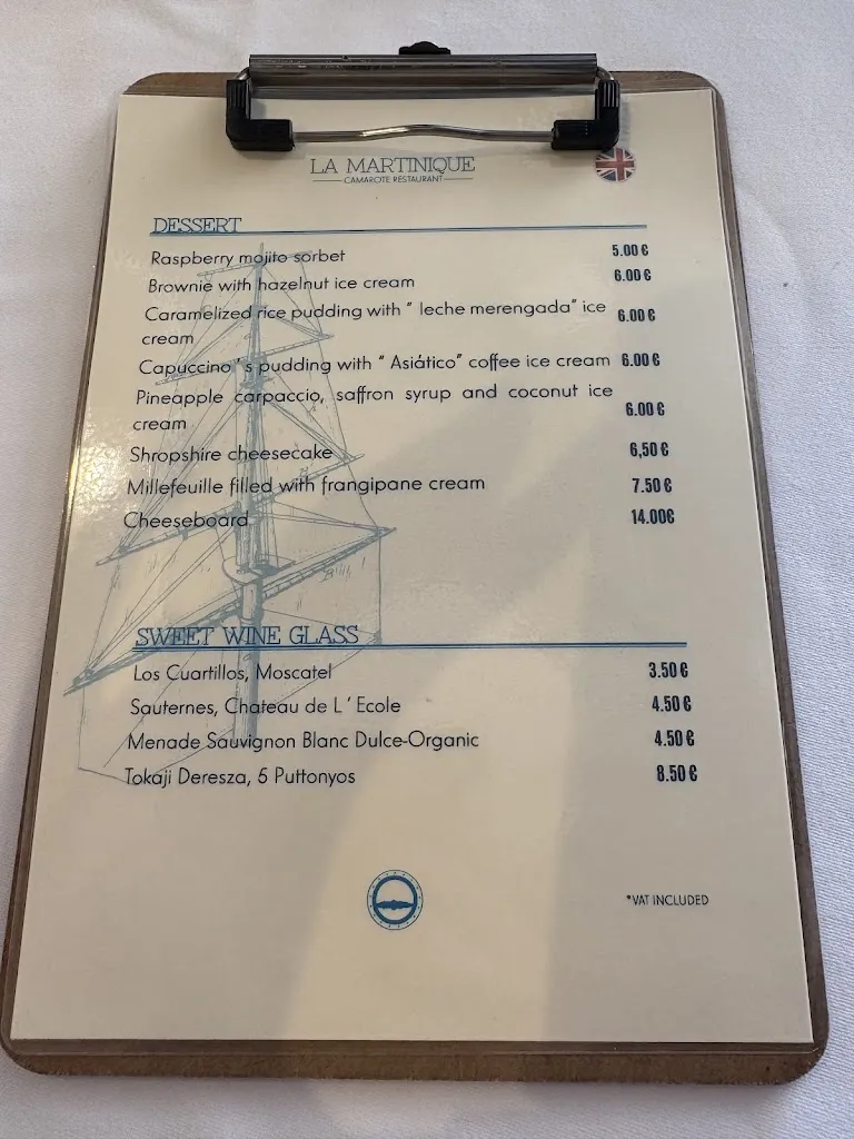 Menu_Restaurante Camarote de la Martinique_La Manga del Mar Menor_image_2