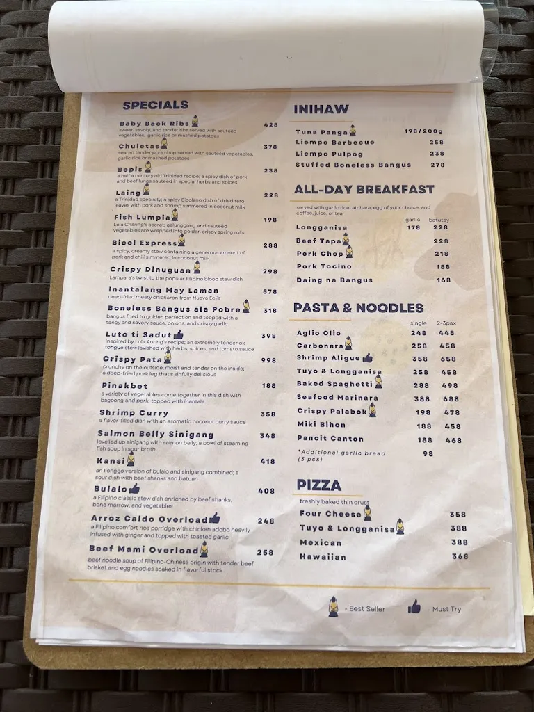 Menu_Lampara Kitchen + Bar_La Unión_image_4