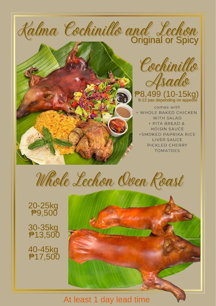 Menu_KALMA By The Beach La Union Restaurant Beach Bar & Cafe_La Unión_image_3