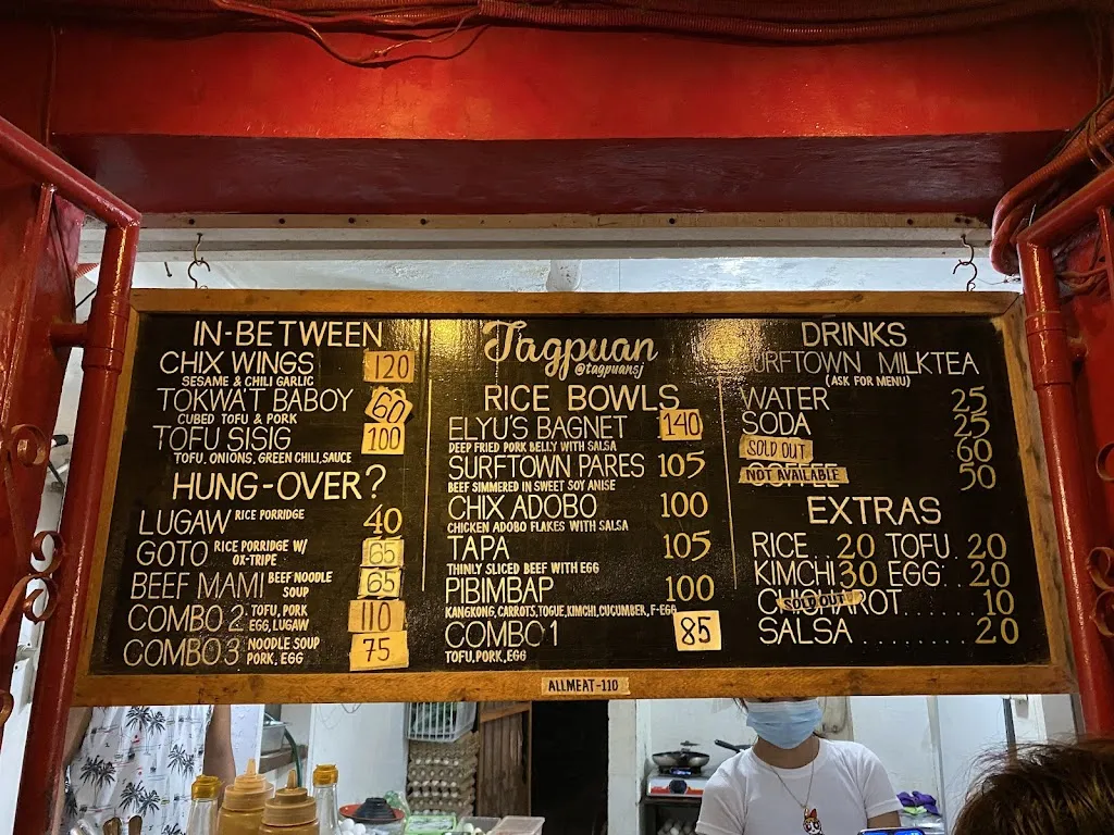 Menu_Tagpuan sa San Juan_La Unión_image_1