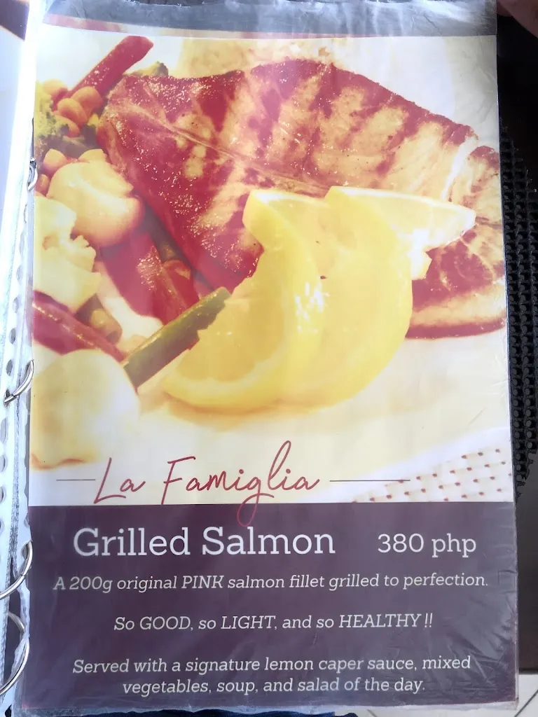 Menu_La Famiglia Plaza - Buffet, Ala Carte, Live Music - La Union_La Unión_image_3