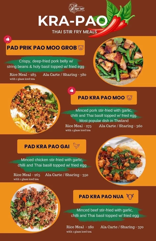 Menu_Bay-Bay Seafood & Grill - La Union_La Unión_image_3