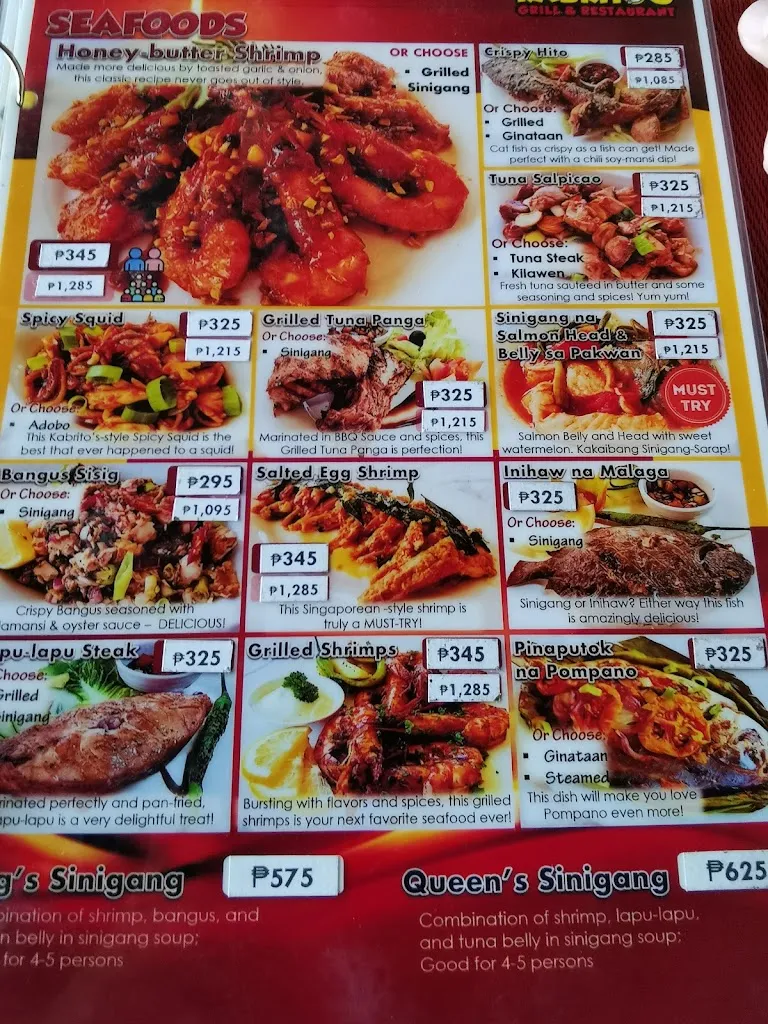 Menu_Kabrito's Grill and Restaurant - San Juan La Union Branch_La Unión_image_3