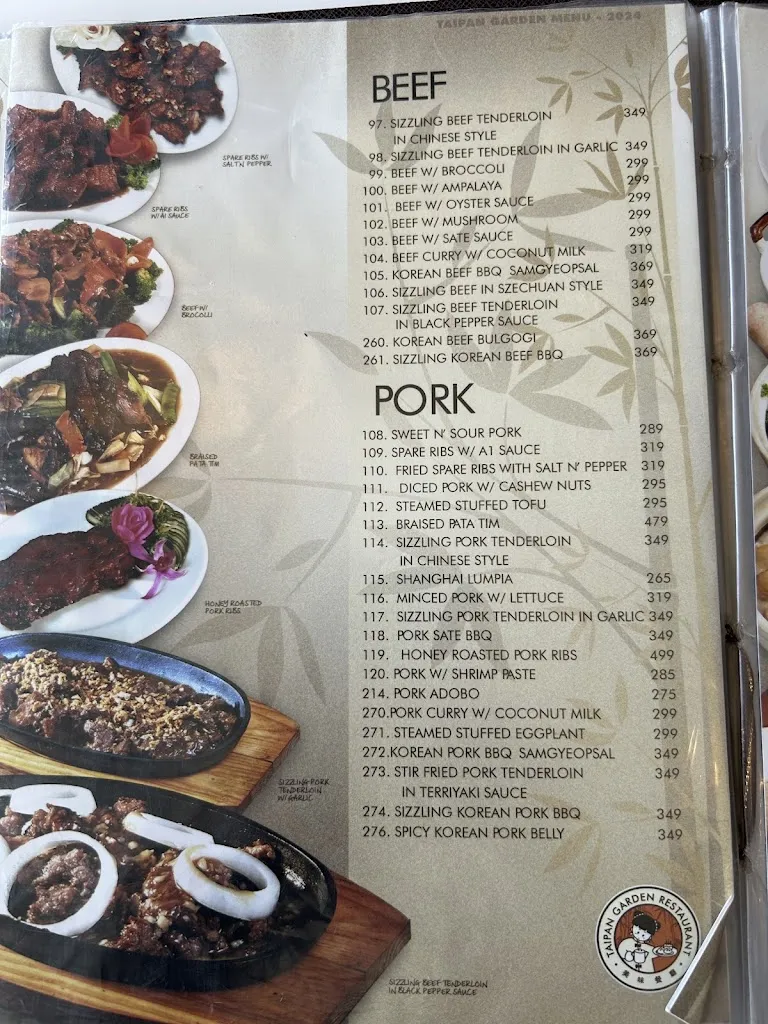 Menu_Taipan Garden Restaurant_La Unión_image_2