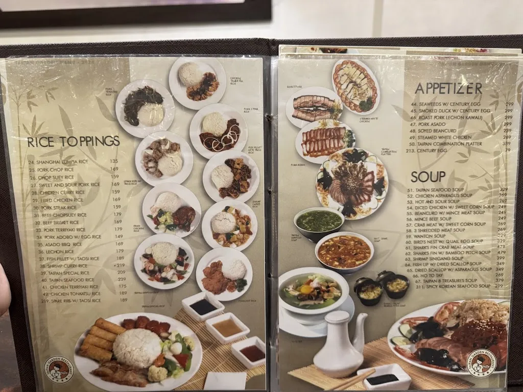 Menu_Taipan Garden Restaurant_La Unión_image_4