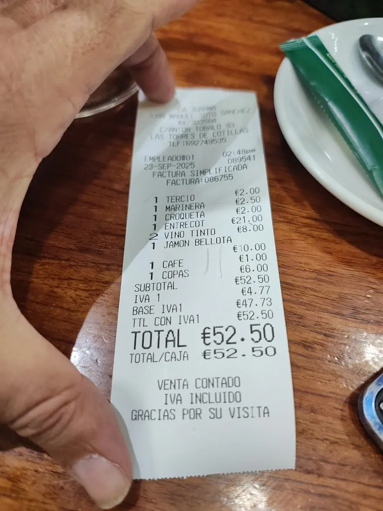 Angel Blas_CaJuanma Restaurante_Las Torres de Cotillas_review