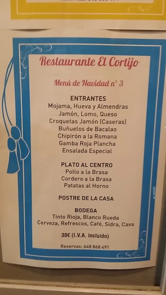 Menu_Bar El Cortijo_Las Torres de Cotillas_image_1