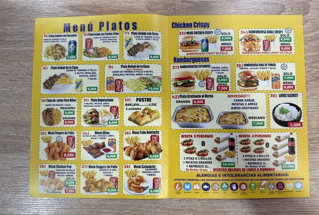 Menu_Estambul kebab Las torres de cotillas_Las Torres de Cotillas_image_1