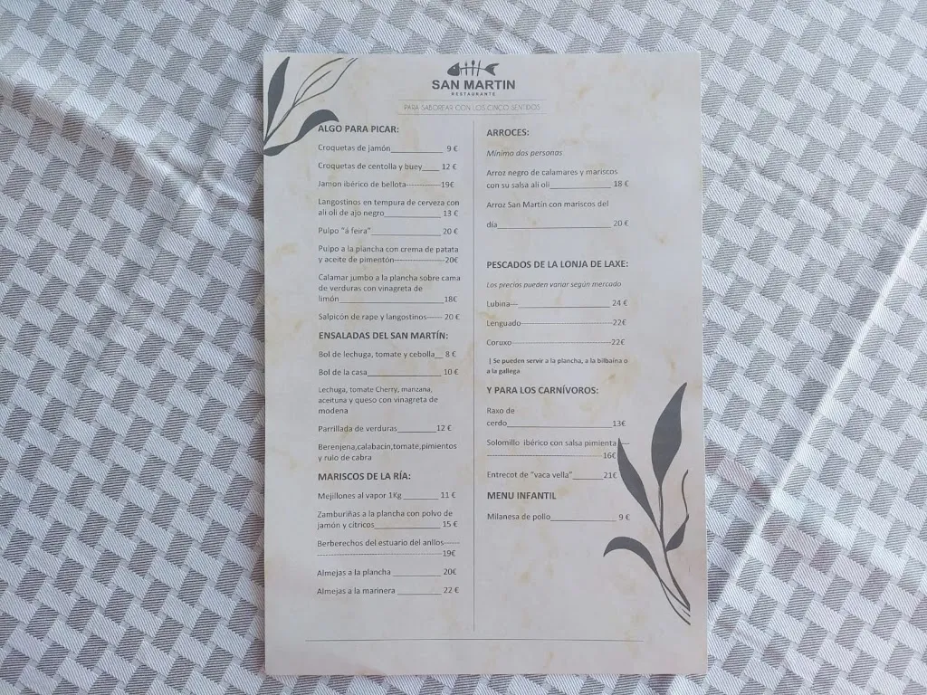Menu_Restaurante San Martín_Cabana de Bergantiños_image_3