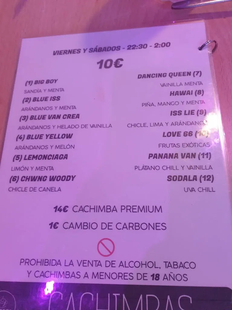 Menu_Zenial Café Lounge_Las Torres de Cotillas_image_2