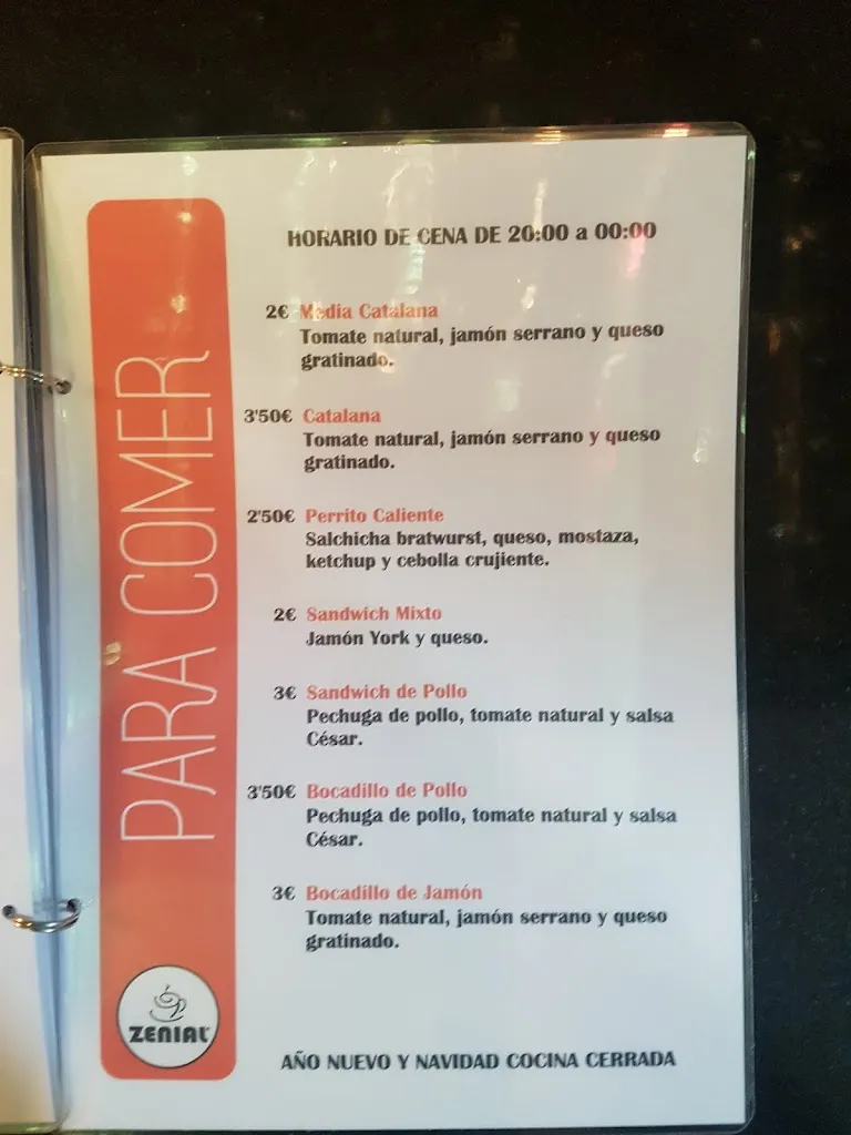 Menu_Zenial Café Lounge_Las Torres de Cotillas_image_3
