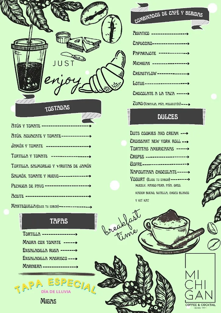 Menu_Michigan Café_Las Torres de Cotillas_image_4