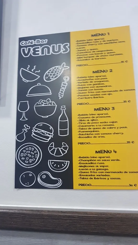 Menu_Bar Venus_Cieza_image_2