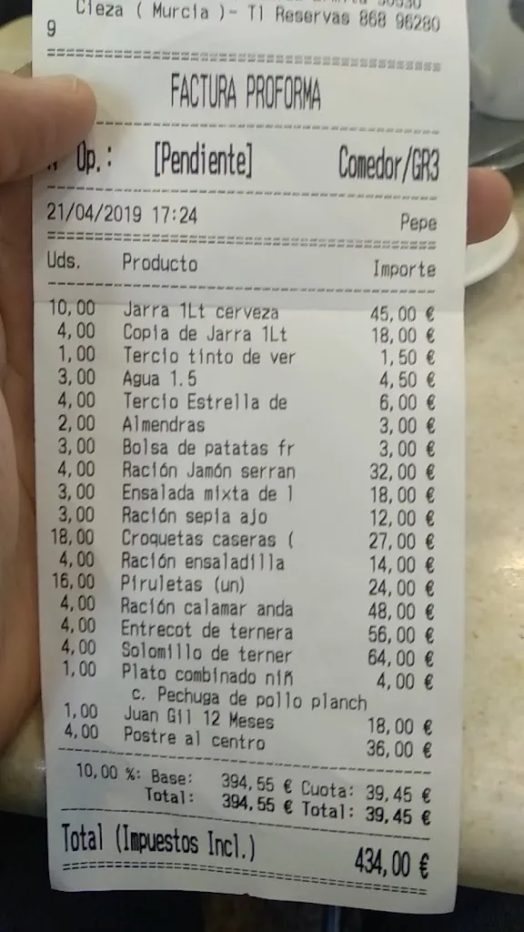 Menu_Bar Restaurante Chiqui_Cieza_image_4