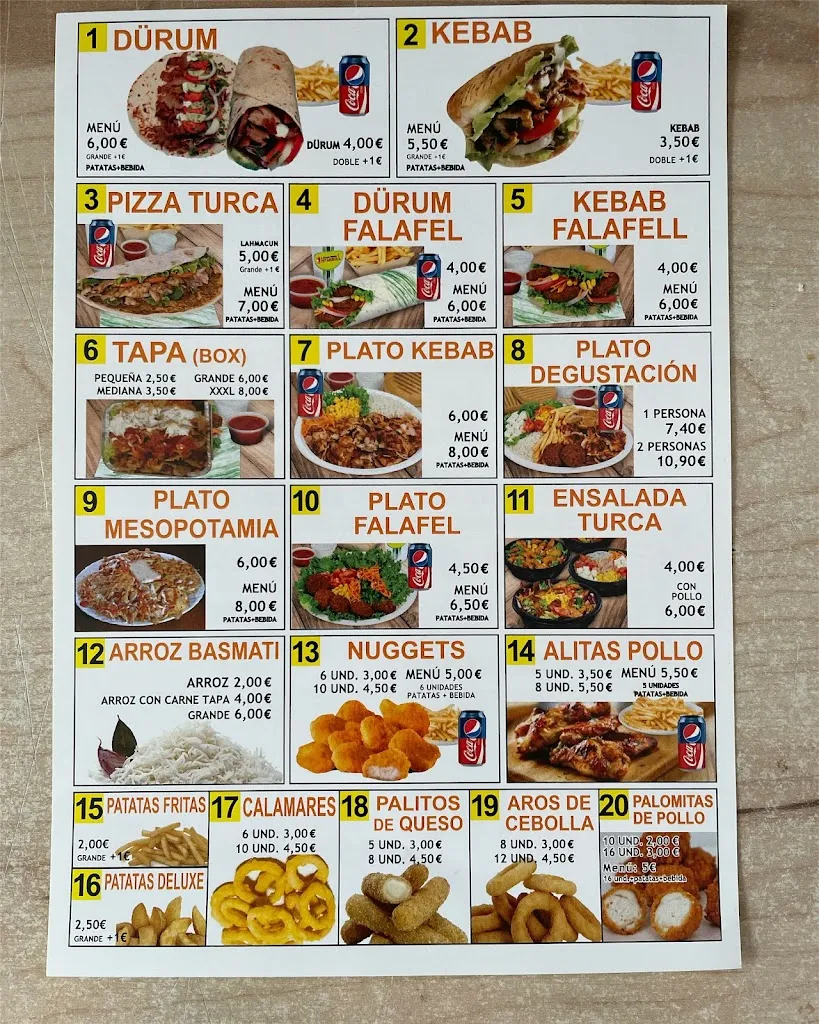 Menu_Doner Kebap Cieza_Cieza_image_1