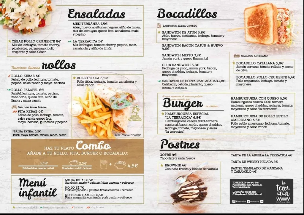 Menu_Restaurante La Terracica | Lo Pagan, Murcia_Lo Pagán_image_2
