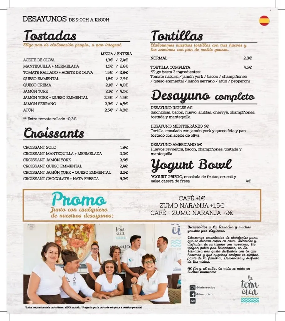 Menu_Restaurante La Terracica | Lo Pagan, Murcia_Lo Pagán_image_3