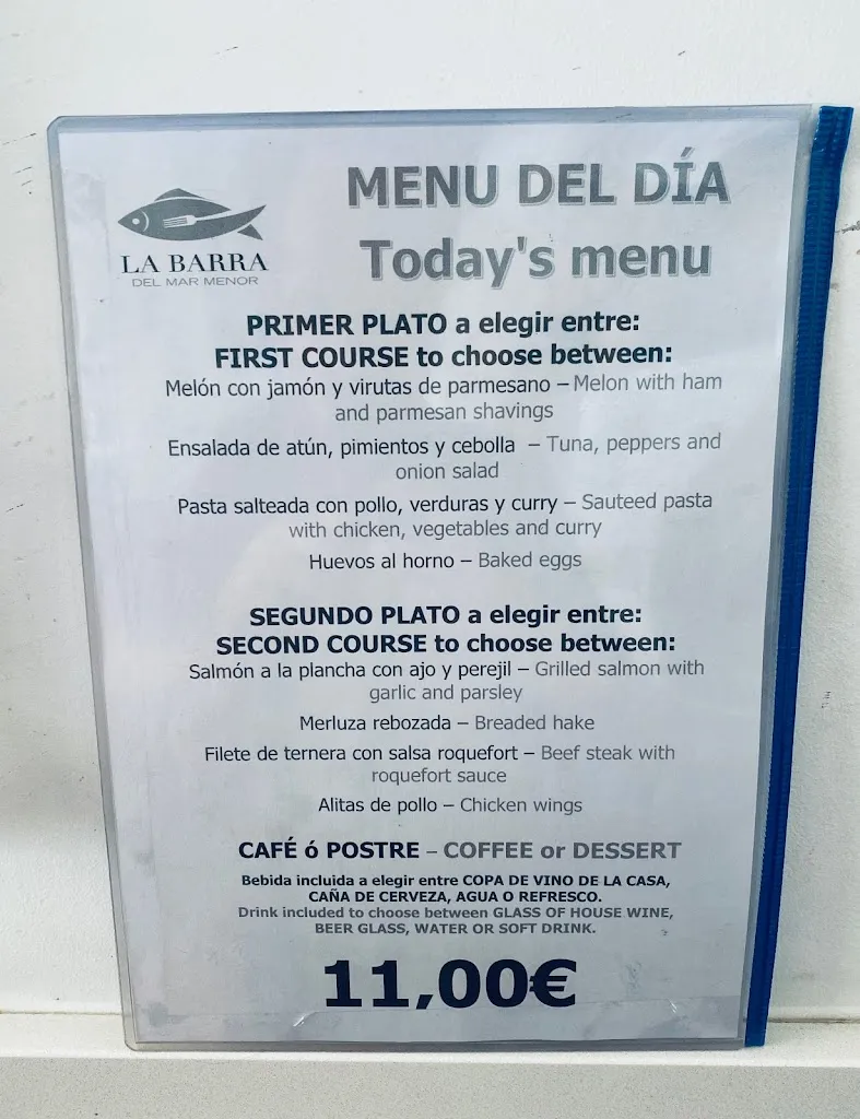 Menu_La Barra Del Mar Menor_Lo Pagán_image_1