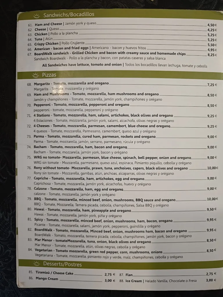 Menu_Boardwalk Bar&Dining_Lo Pagán_image_2