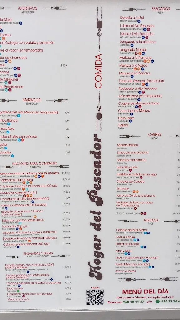 Menu_Restaurante Hogar Del Pescador_Lo Pagán_image_3