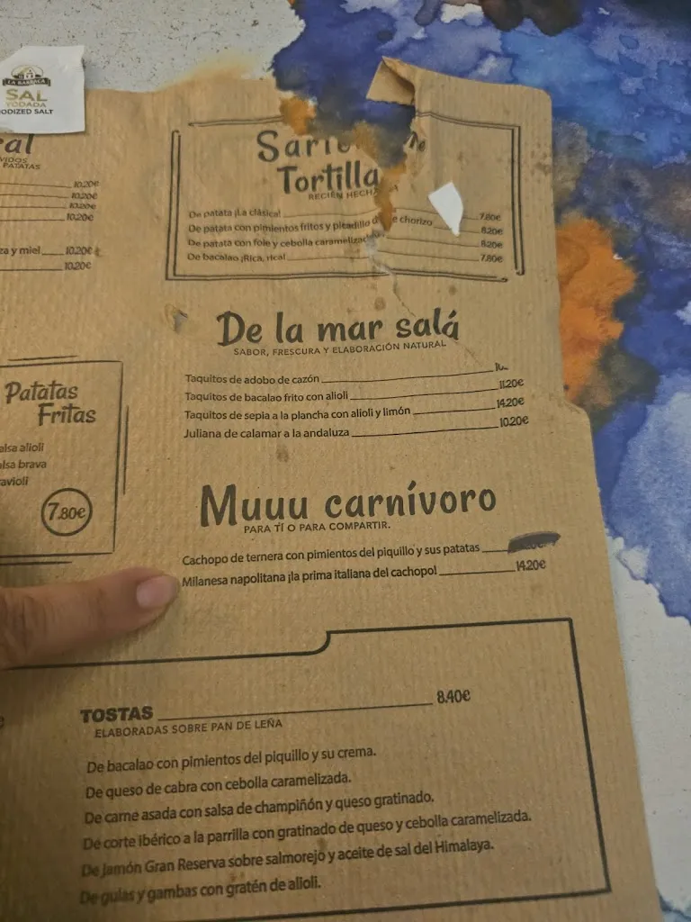 Menu_La Martínez_Los Martínez_immagine_4
