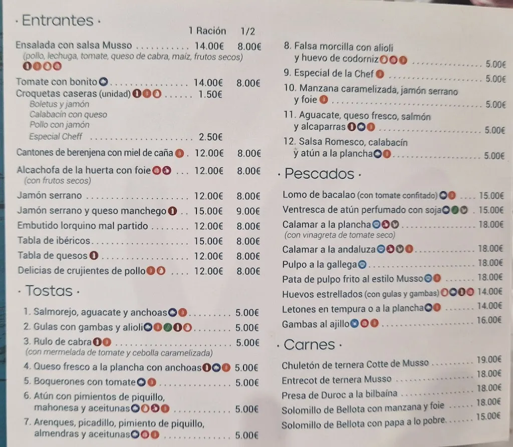 Menu_Casa de los Musso, Meson Restaurante_Lorca_image_1