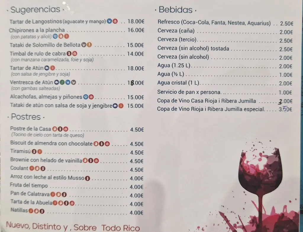 Menu_Casa de los Musso, Meson Restaurante_Lorca_image_2