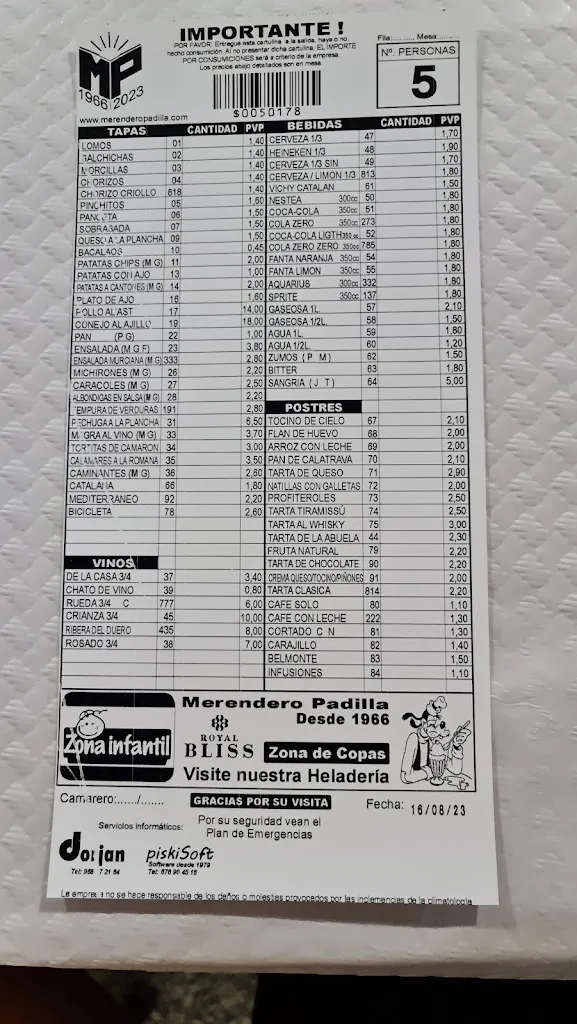 Menu_Merendero Padilla_Lorca_image_4