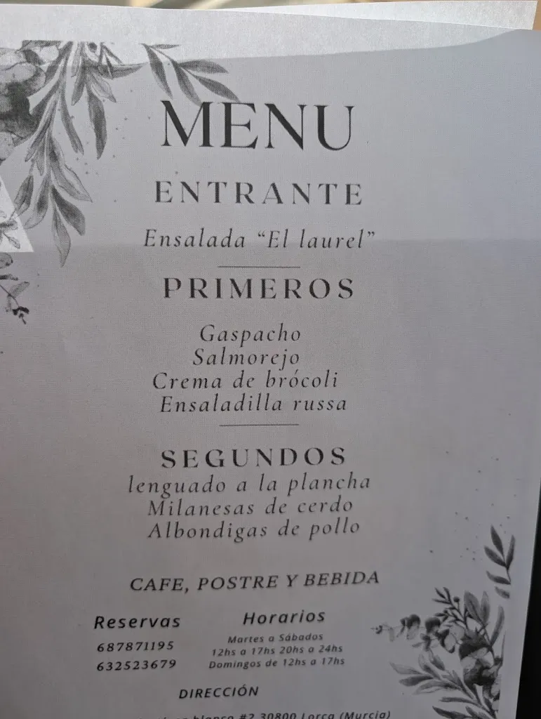 Menu_El laurel de lorca 2024_Lorca_image_3