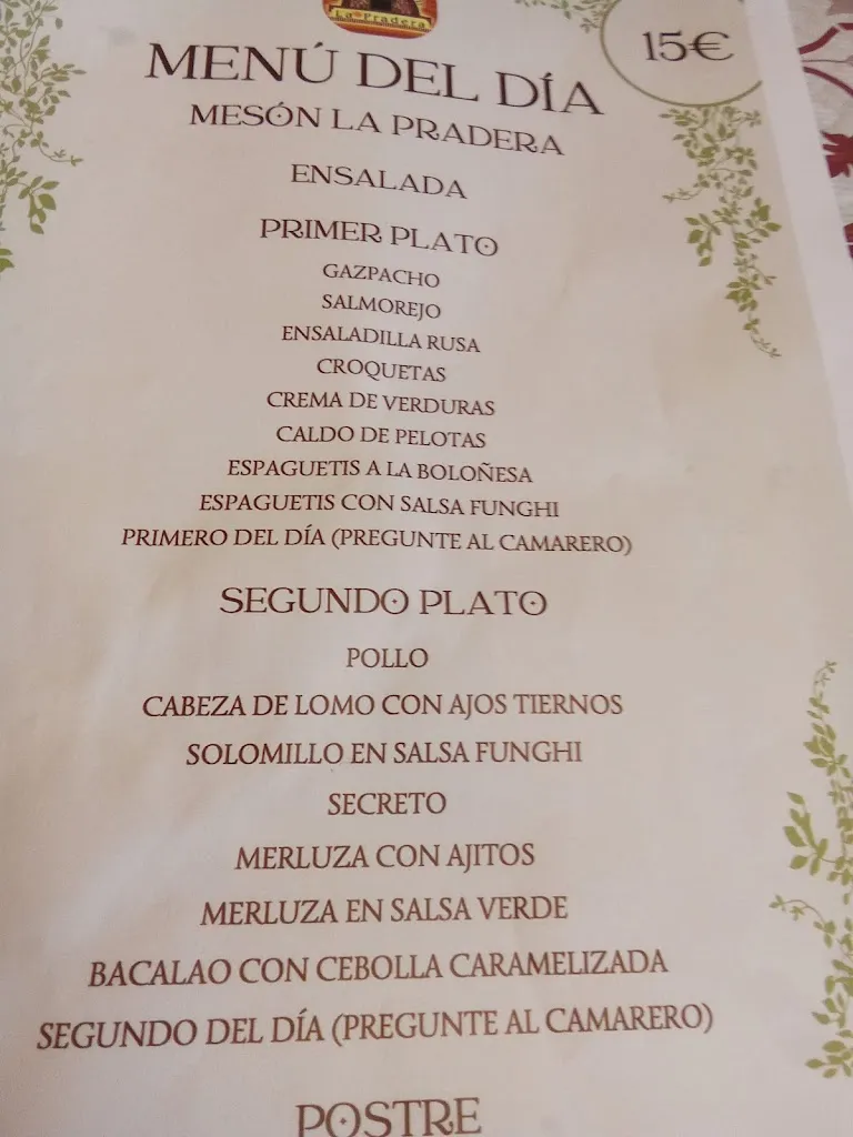 Menu_Mesón La Pradera_Lorca_image_1