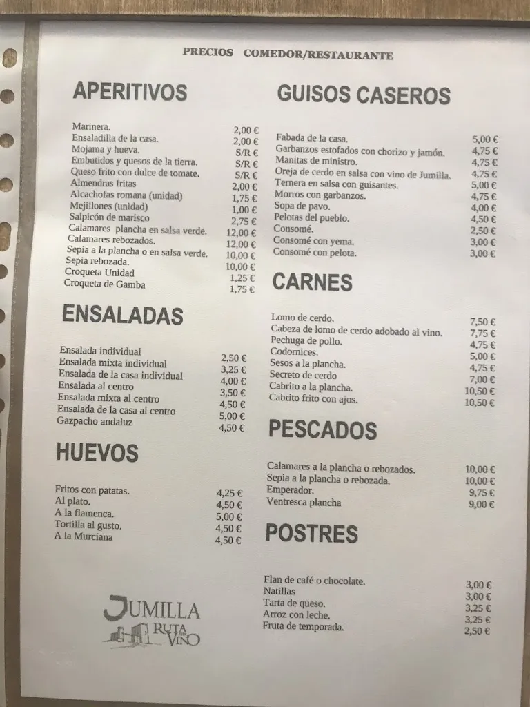 Menu_Restaurante Casa Sebastián_Jumilla_image_4