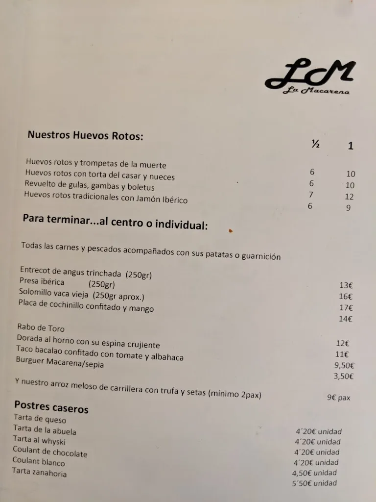 Menu_La Macarena Bar de Vinos_Jumilla_image_2