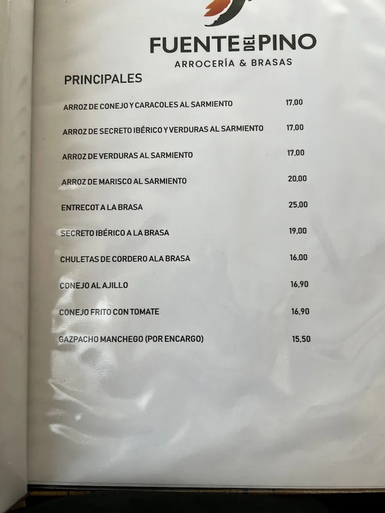 Menu_Restaurante Arroceria Fuente del Pino_Jumilla_image_1