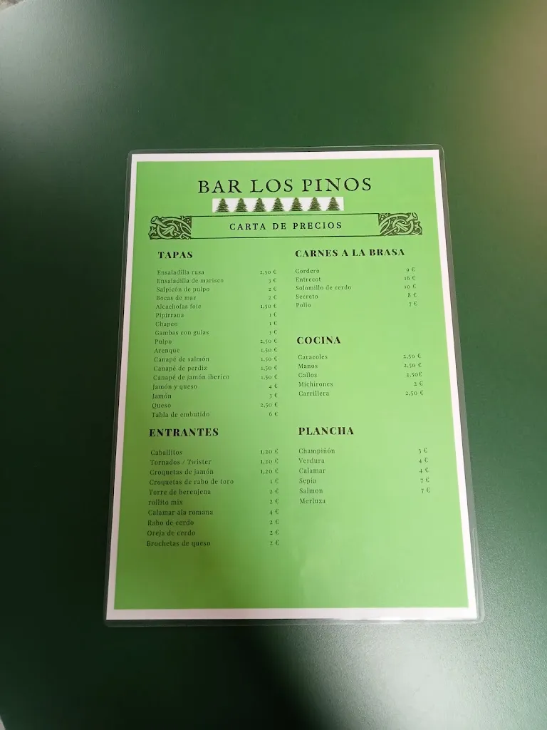 Menu_Bar los Pinos_Ojós_image_3