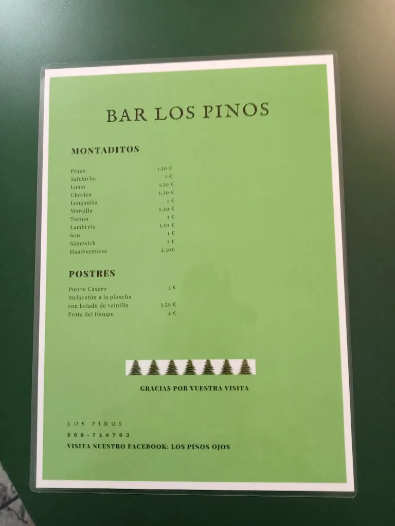 Menu_Bar los Pinos_Ojós_image_4