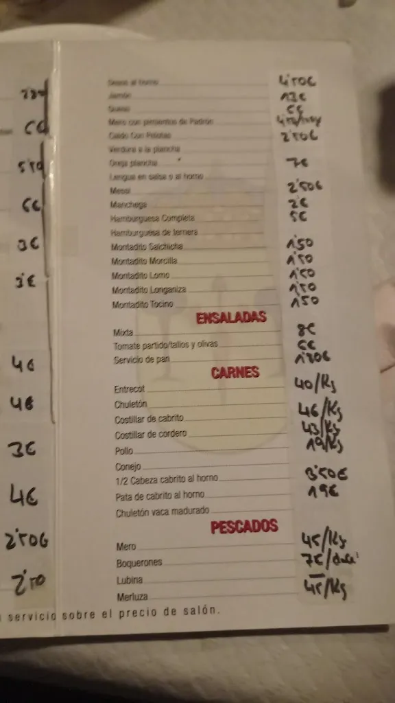 Menu_Café Bar La Plaza_Ricote_image_1