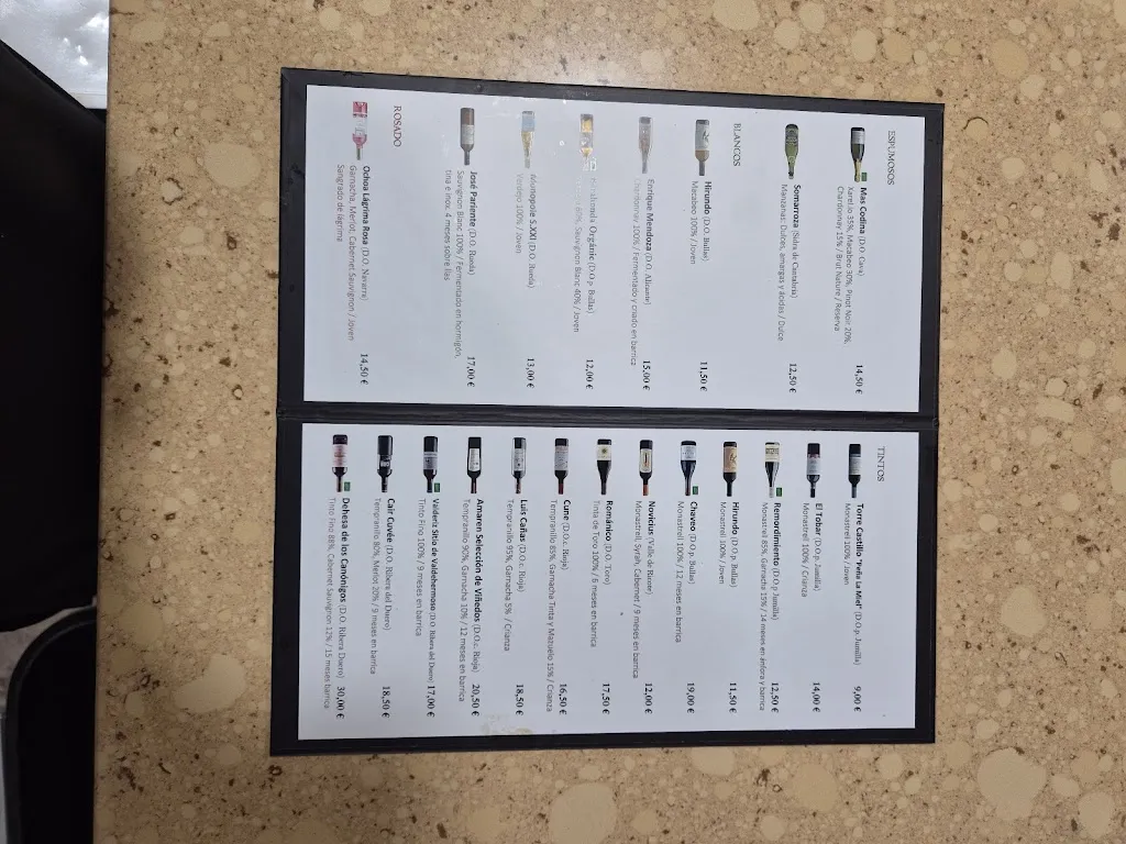 Menu_Café Bar La Plaza_Ricote_image_3