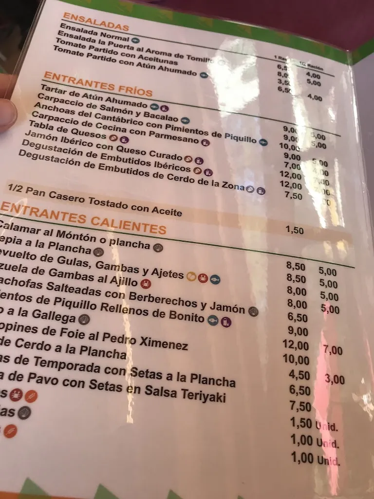 Menu_Bar Restaurante Camping La Puerta_Moratalla_image_3