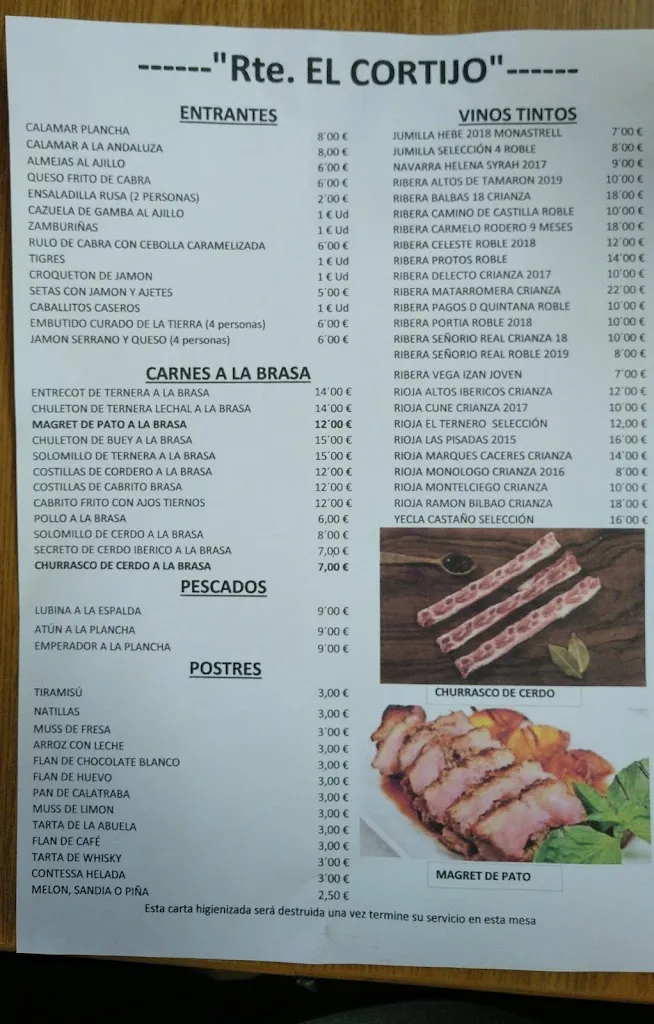 Menu_Restaurante El Cortijo_Moratalla_image_3