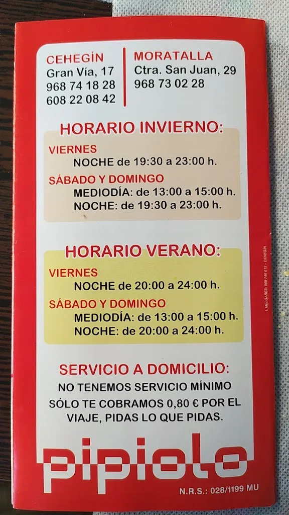 Menu_Pipiolo Restaurante SL_Moratalla_image_3