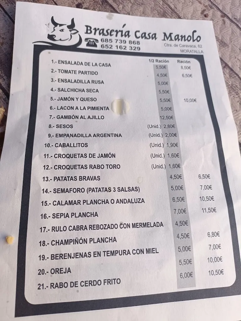 Menu_Casa Manolo_Moratalla_image_1