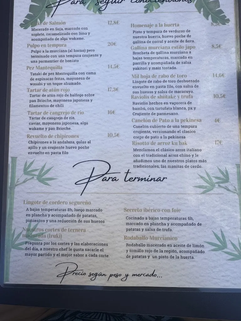 Menu_Restaurante Arima_Molina de Segura_image_4